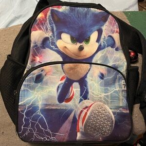Sonic the Hedgehog backpack.